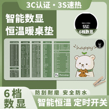 電腦保暖手桌面辦公室加熱鼠標發熱取暖桌墊學生寫字板毯電熱超大
