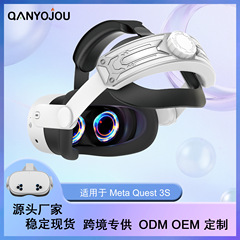 Meta Quest 3s エリートVRアクセサリーに適しています。調整可能な交換用ヘッドストラップ。VRの元祖工場によるインテリジェントな製品です。