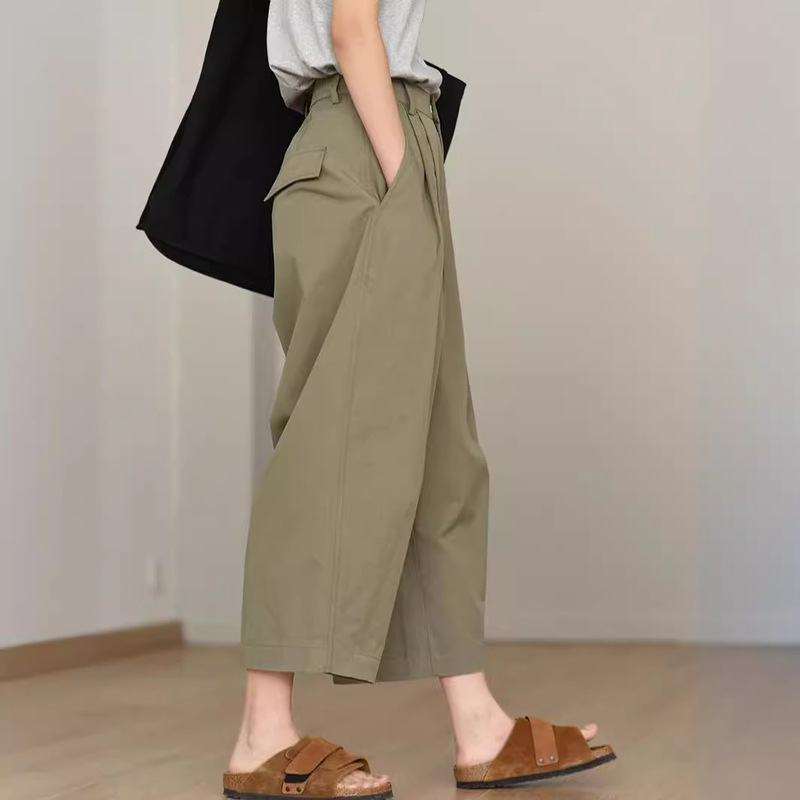 Balloon Pants Summer Cool and Comfortable Lyocell Casual Loose Slimming Versatile Breathable Silhouette Pants for Women Balloon Pants Summer Cool and Comfortable Lyocell Casual Loose Slimming Versatile Breathable Silhouette Pants for Women