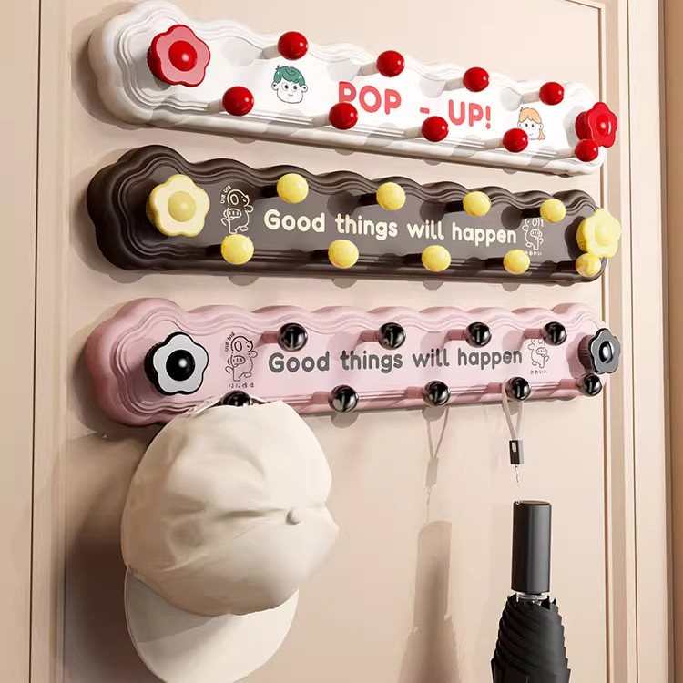 Dopamine Suction Cup Hook, No-Drill, Strong Load-Bearing Door Hanger, Entryway Wall-Mounted Storage Solution