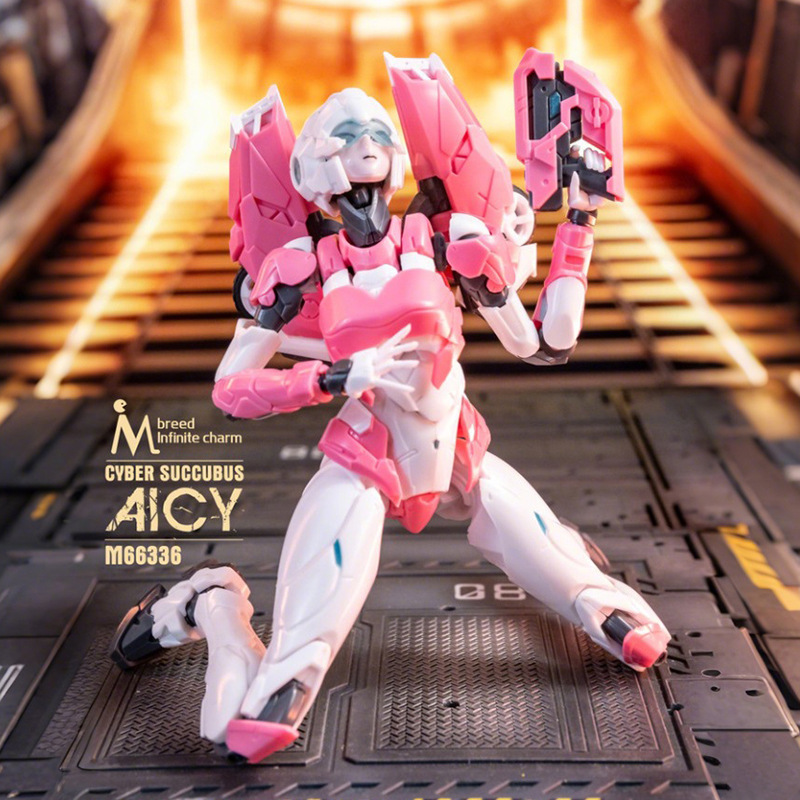 in stock Charming Li Unlimited M Brand 66336 Charming Li Ashe Alsi Alsi Children's Mecha Model Toy