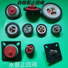 水泵配件塑料阀门家用自吸泵增压泵单相阀止回阀回水阀弹簧阀圆阀