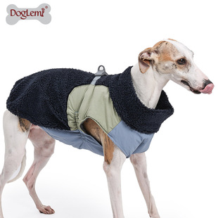 Pet Winter Puppy Clothes Warm and Windproof Pet Lambskin Vest Small, Medium and Large Pet Dog Clothing