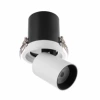 White shell 9W opening 55mm 360 degree adjustable angle