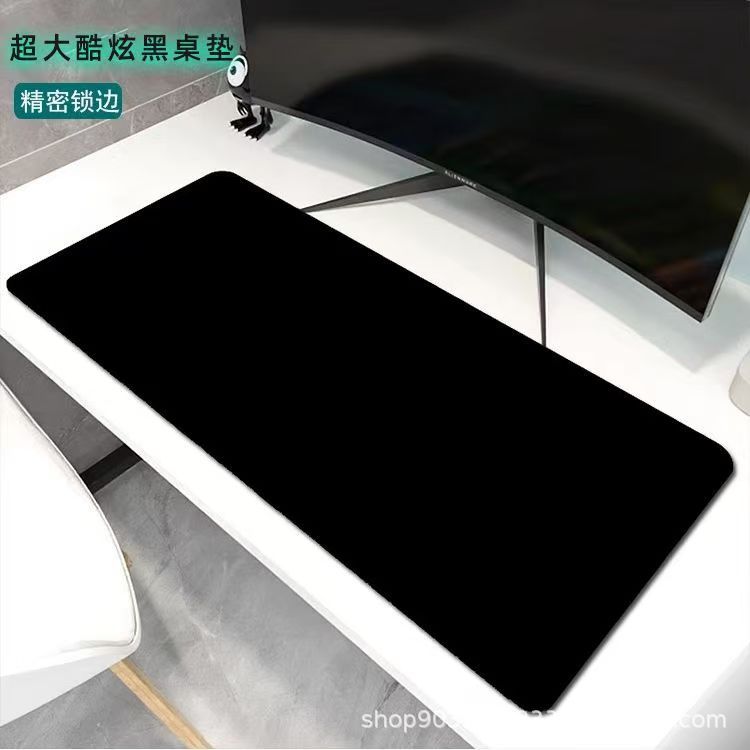 Alfombrilla de ratón de color sólido de gran tamaño, tapete de teclado engrosado, tapete de escritorio de ratón de computadora de oficina al por mayor
