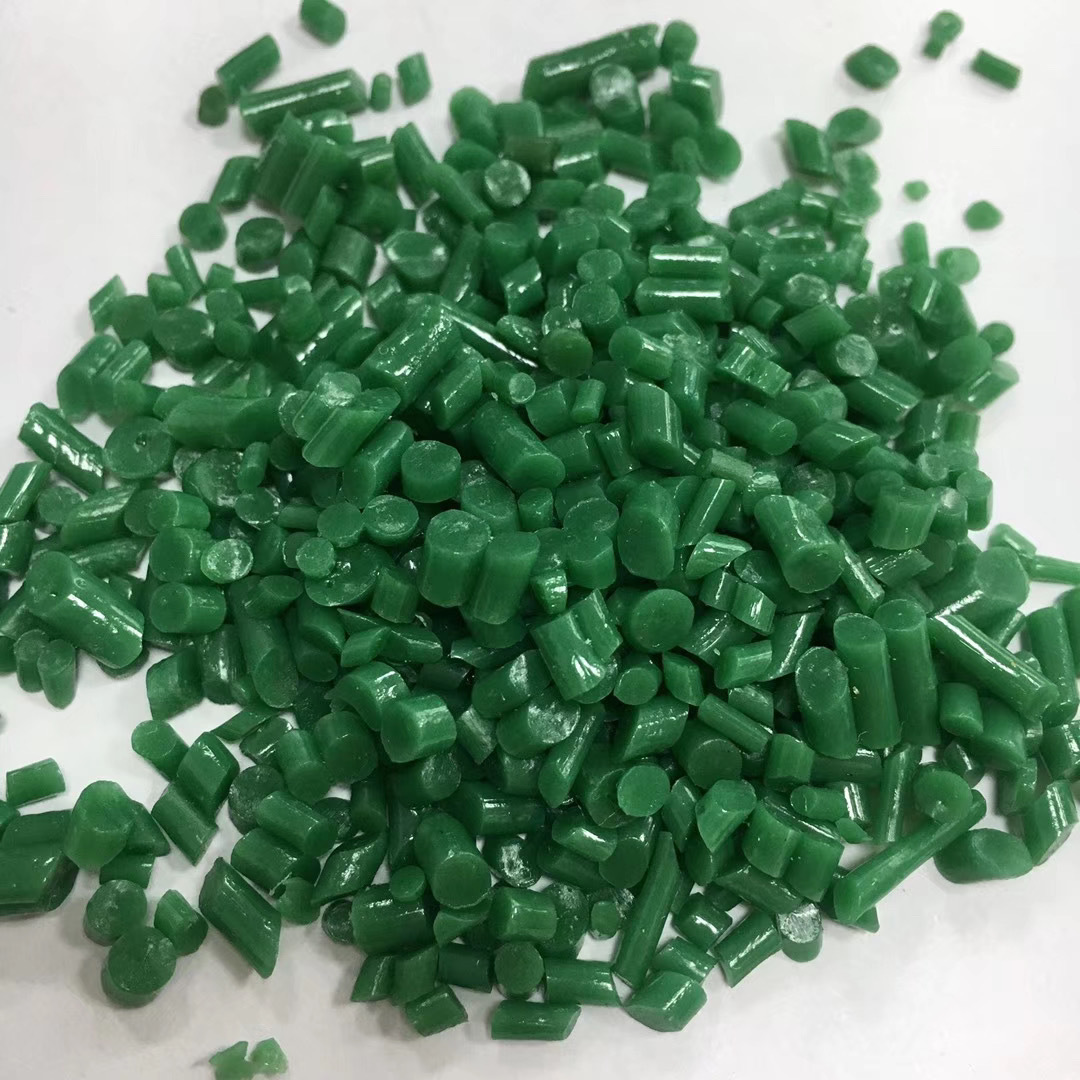 绿色PVC颗粒子 原料PVC可注塑型颗粒 厂家直销批发