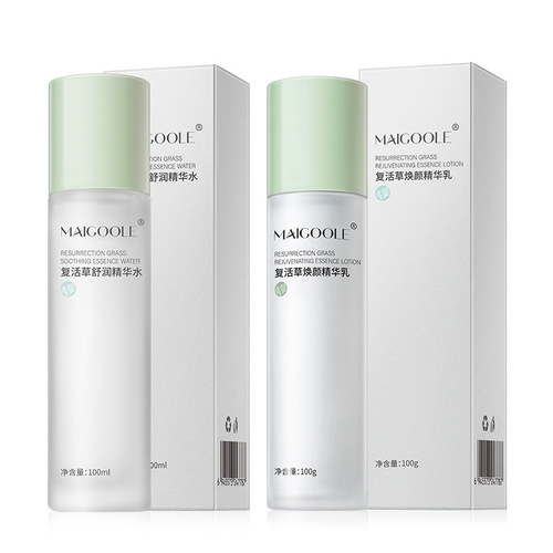 Rosedale Resurrection Grass Rejuvenating Essence Water Lotion Hydrating Moisturizing Skin Brightening Skin Gentle Refreshing Set