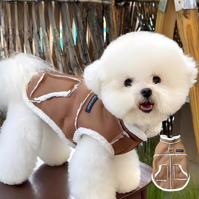 Roupas de inverno para cães de pequeno porte, roupas de inverno para cães da raça Bichon Frisé, roupas de inverno para gatos, roupas de inverno para Yorkshire Terriers e roupas de inverno para cães da raça Teddy._voghion.com