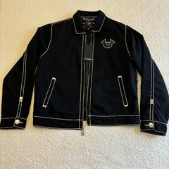 欧米の国境を越えたアメリカの街頭の潮流の復古y 2k原宿のアルファベットの刺繍のファスナーのジャケットのゆったりしているカジュアルなコート