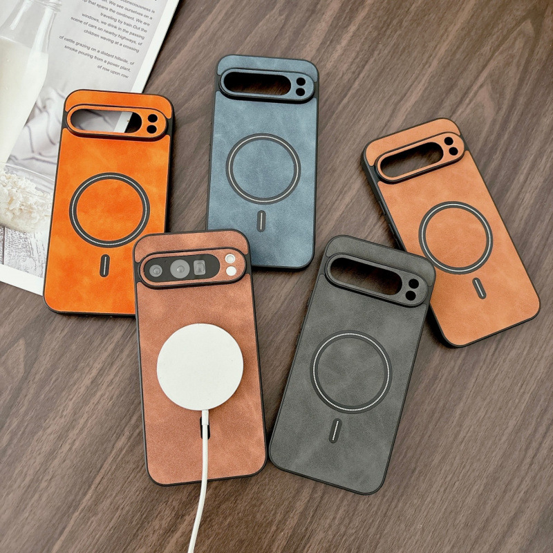 Suitable for Google Pixel 11 phone case 10proXL magnetic lambskin 9Pro matte 10A 9A protective cover Suitable for Google Pixel 11 phone case 10proXL magnetic lambskin 9Pro matte 10A 9A protective cover