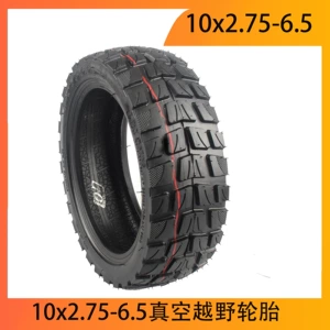 10x2.75-6.5 qalın elektrik skuter vakuum off-road şinləri, 10 düym