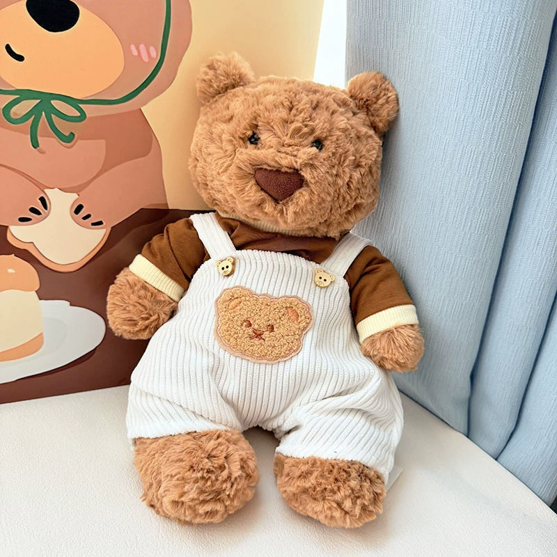 Котята Барселона Bear Clothes Барселона Bear Clothes Фланелевые пижамы Набор eye mask Cute Dressup
