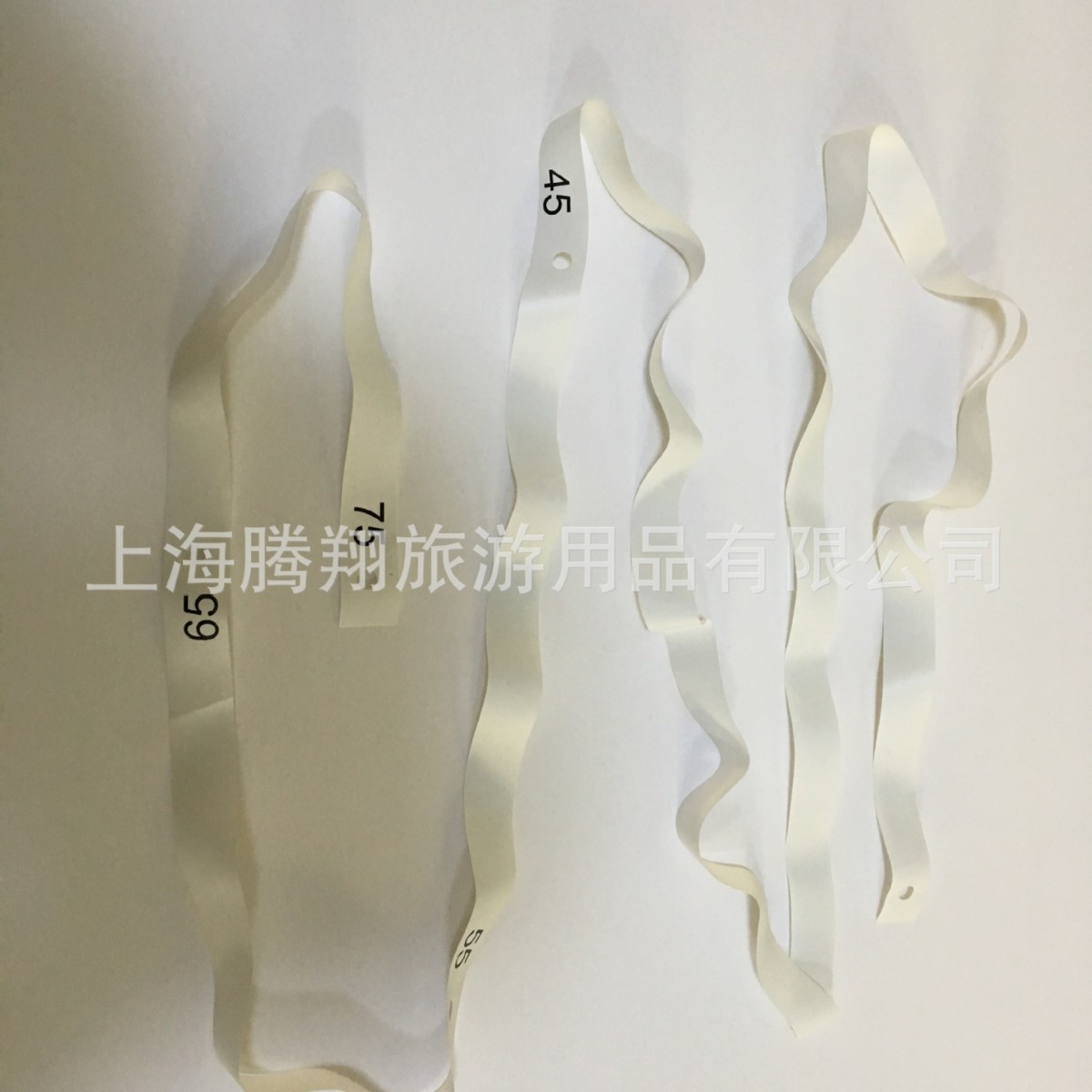 瑜伽球量尺，健身球量尺，PVC球尺，PVC量球尺,55-75印刷