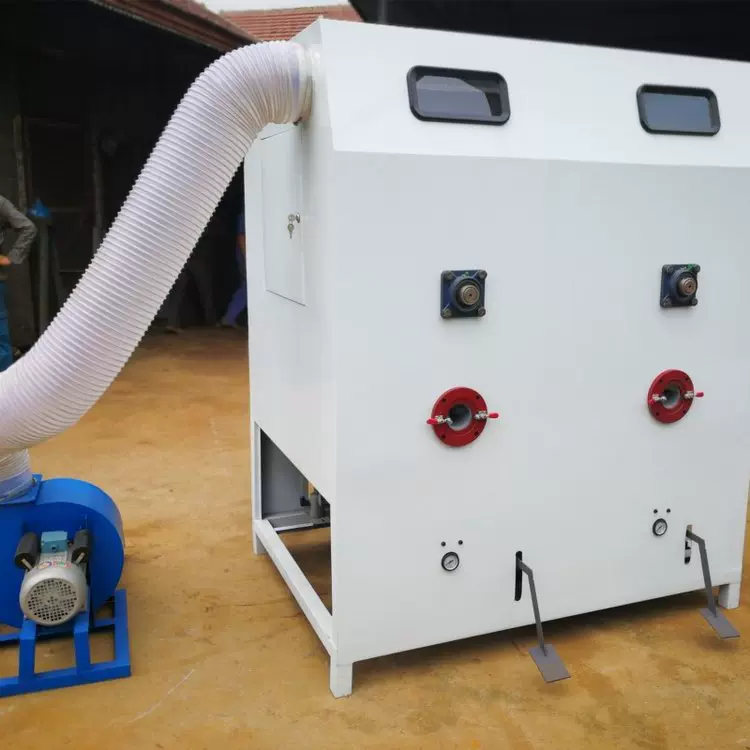 充棉机 新型枕芯充棉机 双口毛绒公仔棉填充机配件