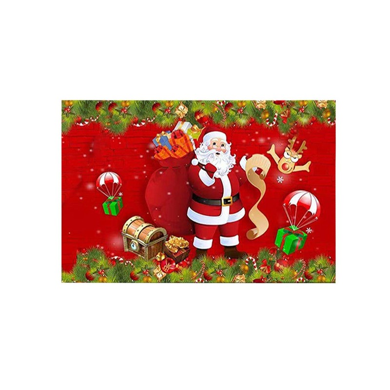 国境を越えたアマゾンのクリスマスカーペットが家に入ってお祝いの日にプレゼントマットMerryクリスティ|undefined