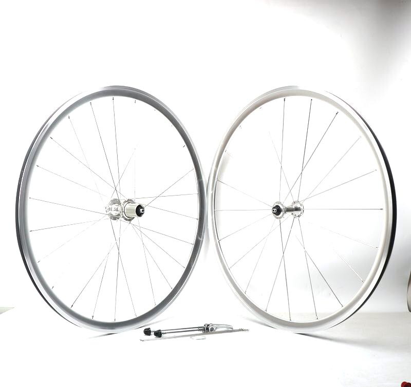 Road wheel set 700C double-layer aluminum alloy rim 11 Speed 4 Peilin 100-130v brake bicycle hub