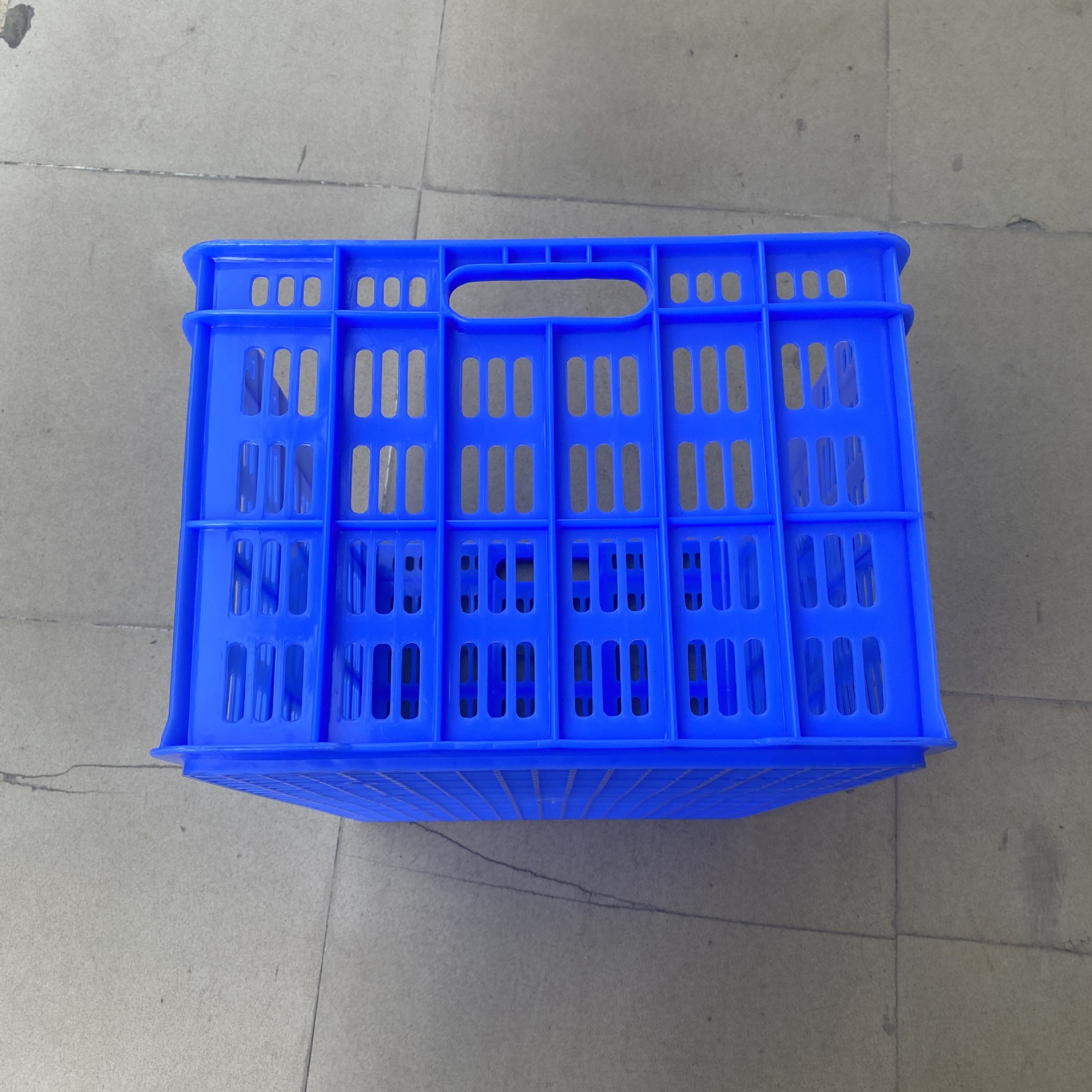 560*375*262塑料周转筐大号箩筐 8号水果蔬菜镂空筐物流运输胶框