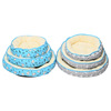 Pet supplies Creative printing square pet nests in the four seasons can be used for disassembly washing winter warm puppy nest cat nest