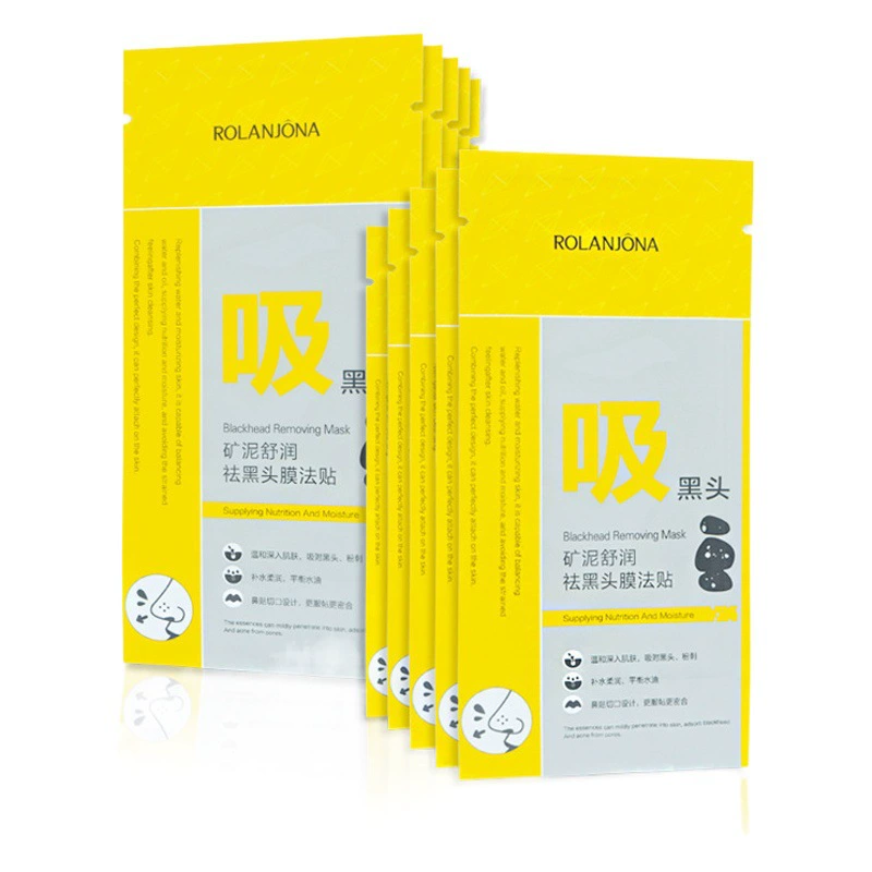 Lulan Jina Bamboo Charcoal Угри зачистки носа фильм акне Очищающая поры слэшер типа T-Zone кормящих носа паста