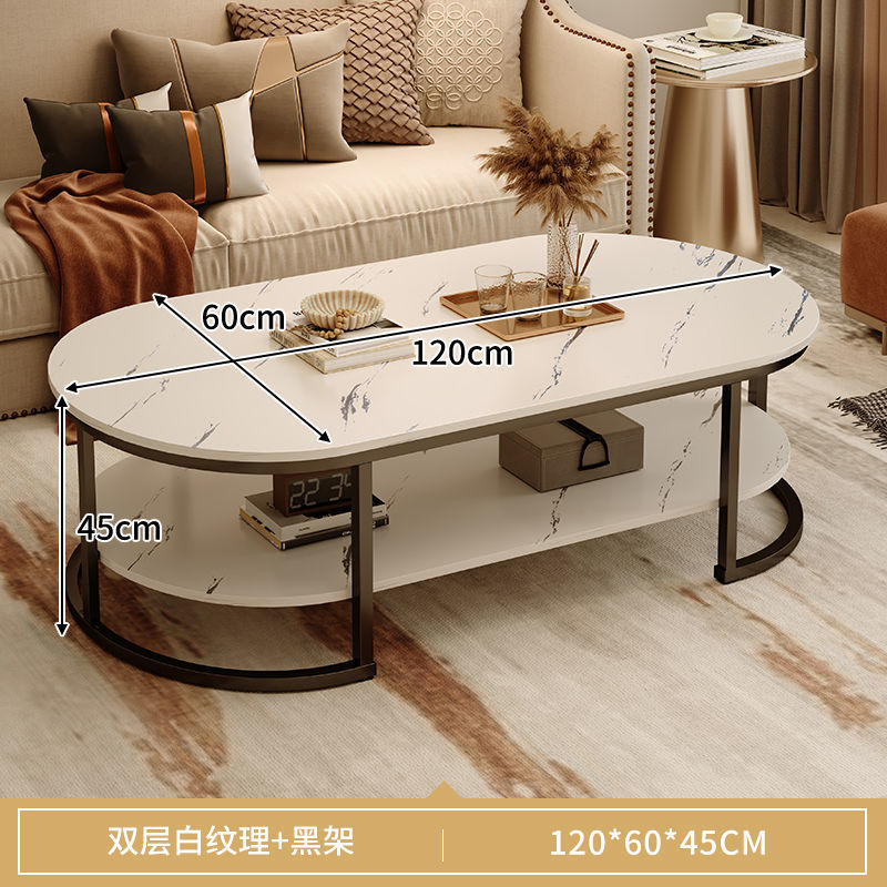 Mesa de té sala de estar mesa de té doméstica alquiler de casa sofá simple moderna y lujosa nueva pequeña mesa de casa pequeña