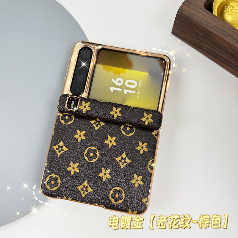 适用华为puraX手机壳新款中轴磁吸华为Purax折叠屏电镀款壳膜一体|undefined
