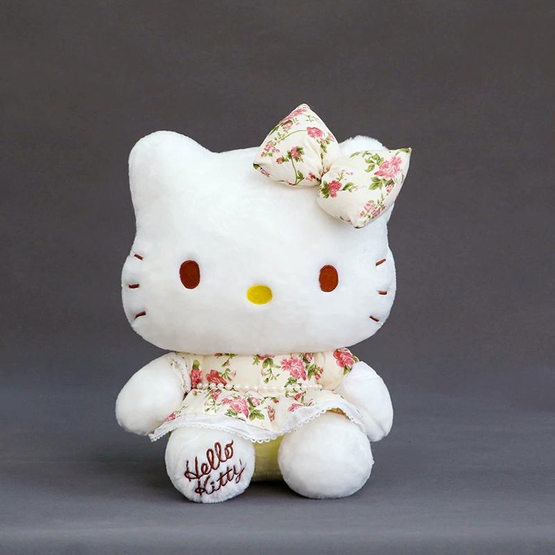 Принт Hello Kitty, милая кукла, плюшевая игрушка, подарок на день рождения