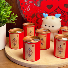 喜茶のお土産の小さい缶は結婚します。