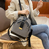 Fashionable small travel bag, brand backpack, school bag, shoulder bag, worn on the shoulder, 2021 collection, Korean style