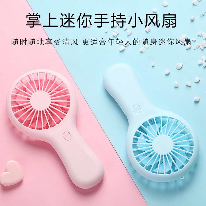 Mini Pocket Fan Cute Pet Electric Fan Portable Student Desktop Creative Gift Rechargeable Silent Cooling