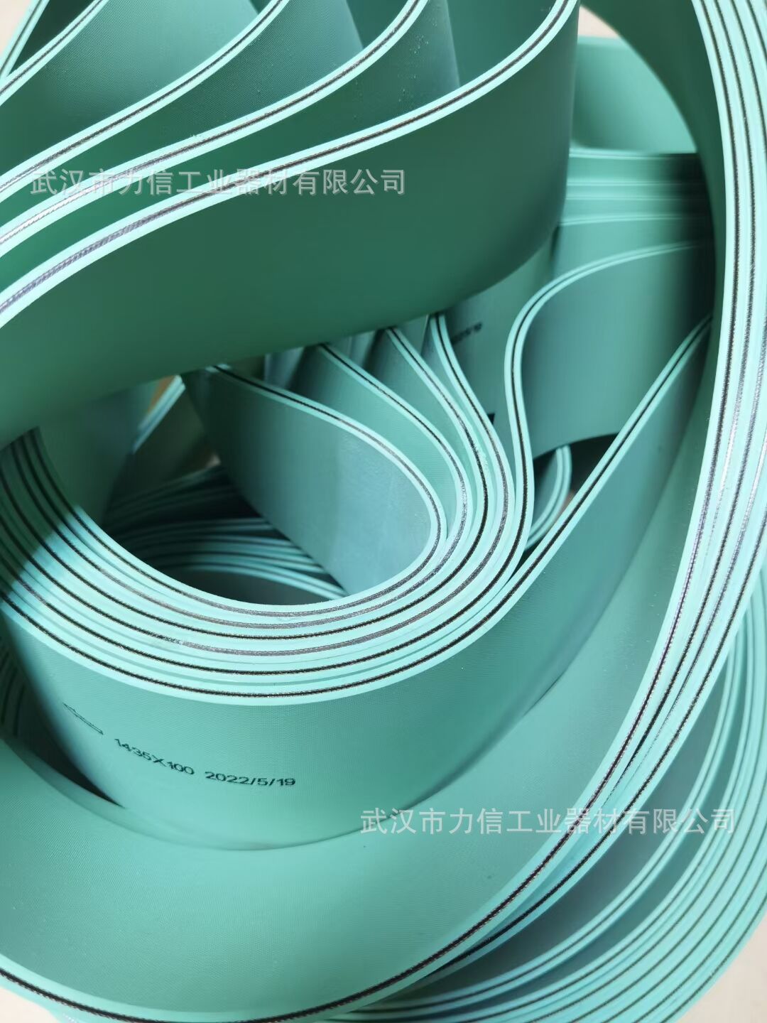 双面绿色 平面带 耐磨皮带   输送带 NITTA平面带