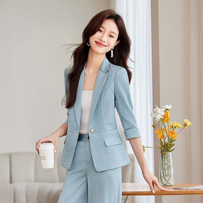 Классический костюм-пиджак,.spring brace, синяя медицинская форма для медсестры, overall
