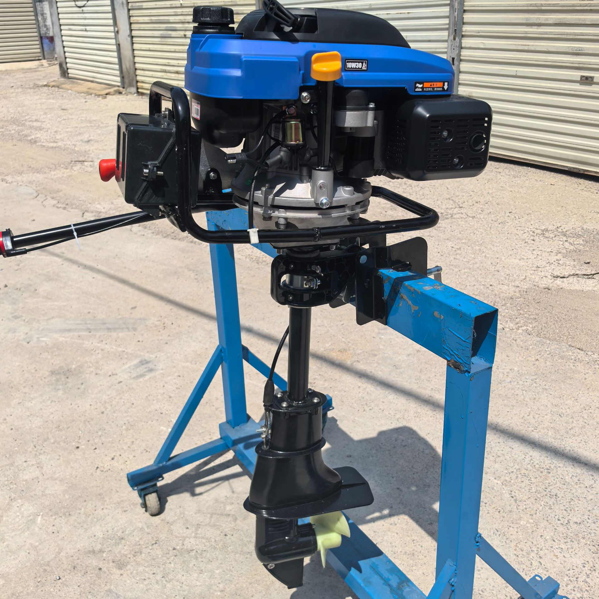 宗申四冲程船外机推进器船用螺旋桨发动机船挂机汽油机