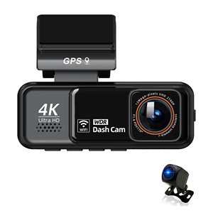 Yeni model 4K+2.5K 3 düym HD Wifi GPS infraqırmızı gecəgörmə avtomobil DVR