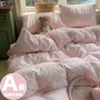 超柔床上学生卡通床单