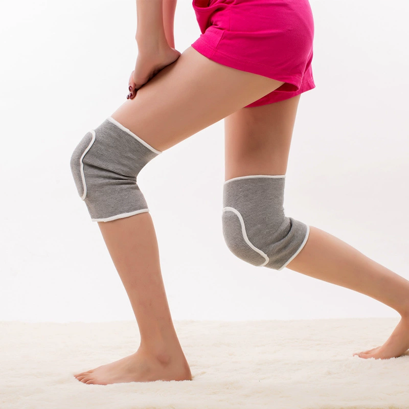 Нейлоновые вязаные губчатые knee pads для волейбола и баскетбола, оптом, (Физические)