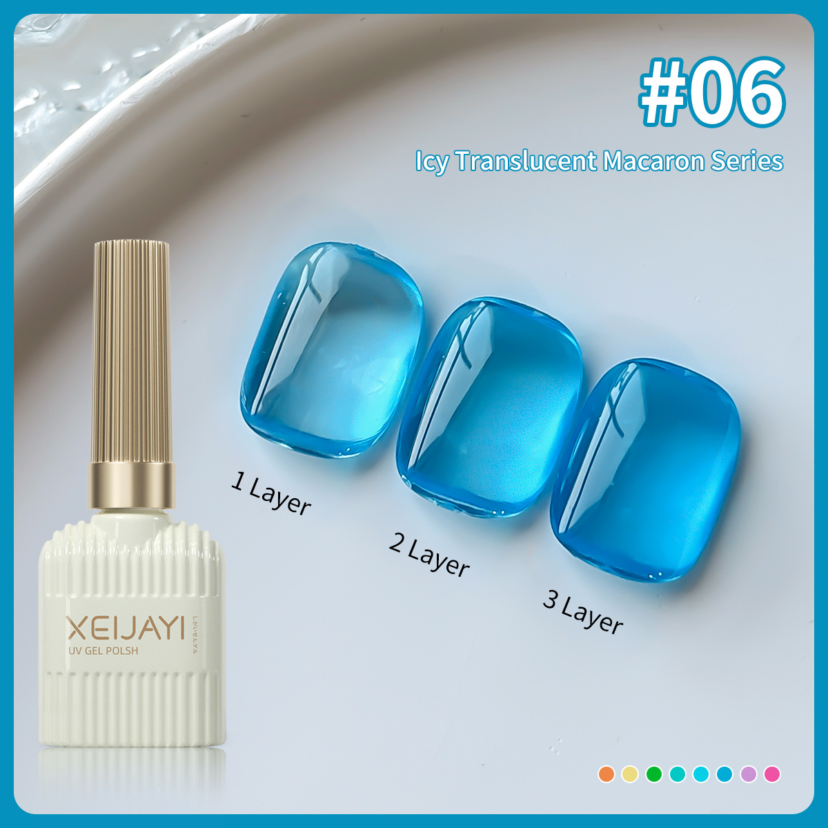 Ice Touka Dragon Armor Oil Gel 2025 nuevo juego de uñas verde de gelatina blanca popular