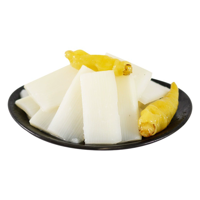 Бамбуковые побеги небольшой образец маринованный Перец Хрустящие побеги бамбука полосы аромат дикого горного перца свежие побеги бамбука наконечник TikTok Net красные повседневные закуски оптом