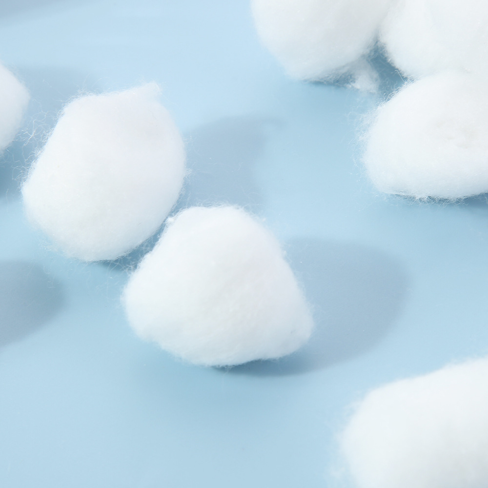 Fabricantes de algodón desengrasado bolas de algodón desechables de limpieza diaria bolsas portátiles de viaje bolas de algodón maquillaje