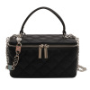 Box, square chain, one-shoulder bag, Chanel style, 2023 collection, chain bag