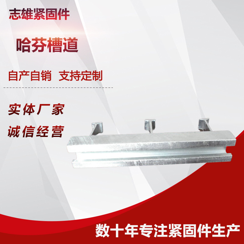 批发哈芬槽道 地铁铁路幕墙隧道用T型预埋槽道地下管廊管道预埋件