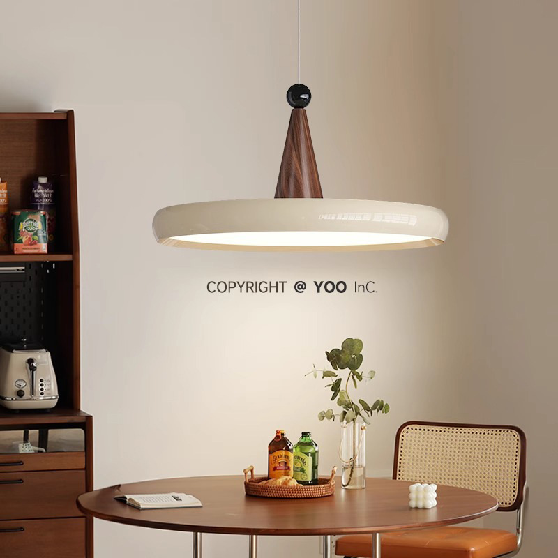 2025 nuevo candelabro de restaurante de cono lámpara de comedor de protección ocular de espectro completo lámpara de Zhongshan simple moderna de estilo antiguo