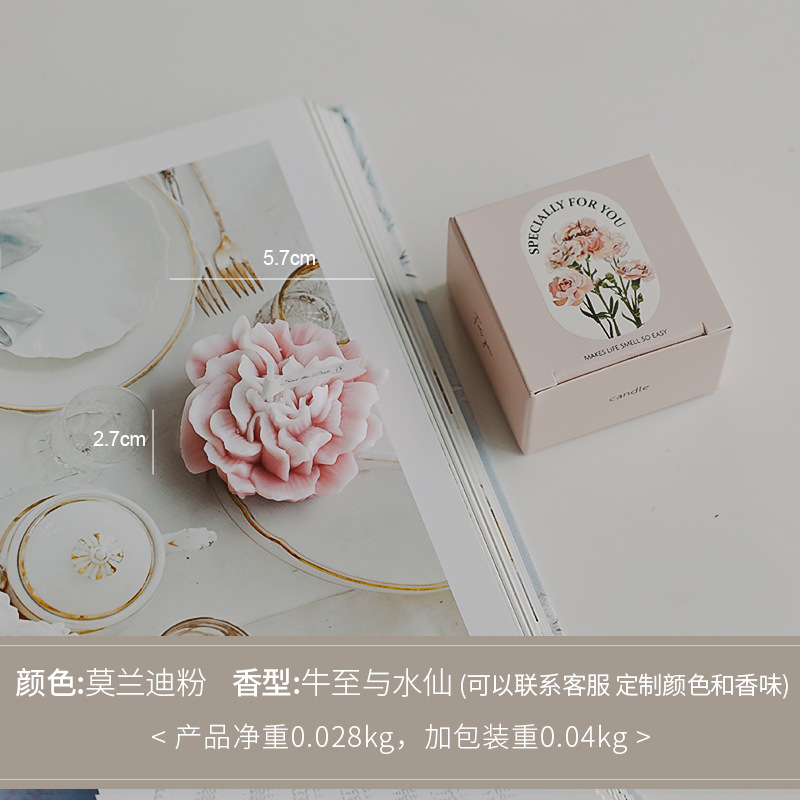 Clavones de arroz de cera de regalo del Día de la Madre fragancia valor facial acompañante de regalo de mano atmósfera decoración del hogar estilo cera