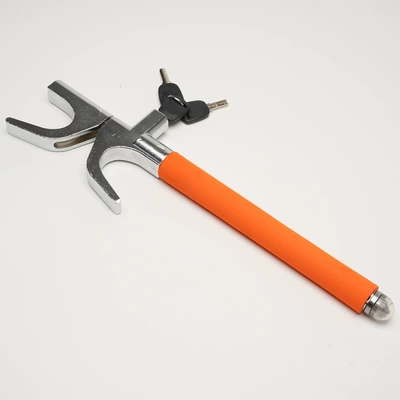 lock safety self-defense telescopic car – Car lock - orange