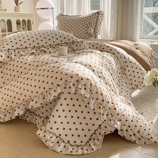 2025 New Knitted Cotton Lace Summer Quilt Summer Cool Quilt Air-conditioning Quilt Spring and Autumn Quilt Quilt Core