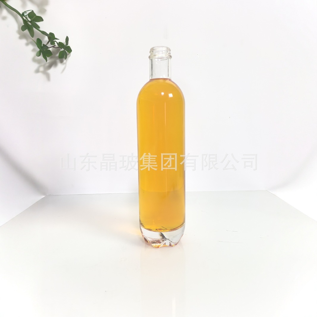 伏特加酒瓶透明700ml大容量玻璃空瓶果酒瓶分装白酒瓶冰酒自酿瓶