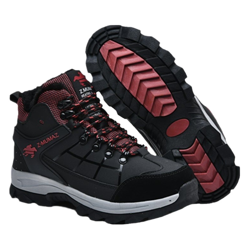 Smart Electric Shoes Heating Electric Shoes Men's Rechargeable Heating Walking Foot Warmer Women's Outdoor Fleece-lined Warm Cotton Shoes