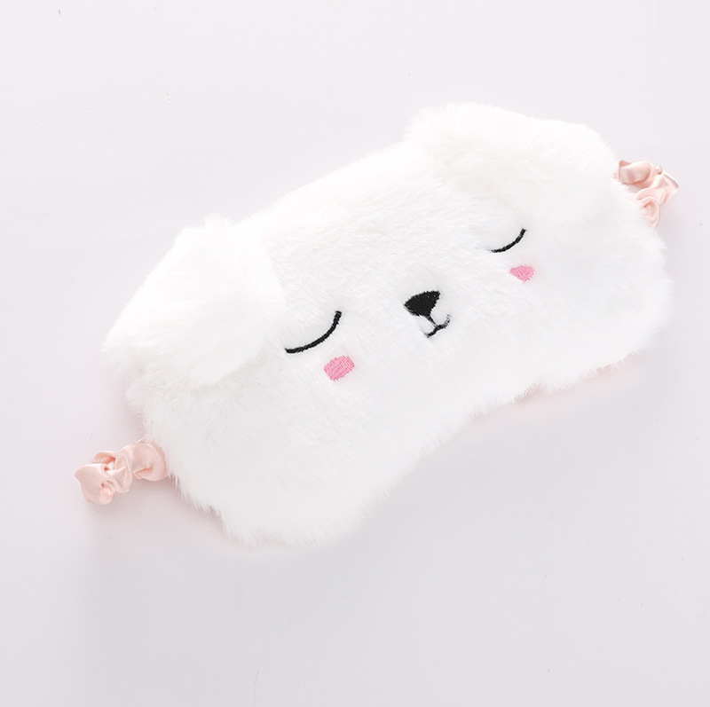 かわいいぬいぐるみのアイマスクのアニメ動物は睡眠を助けます。|undefined
