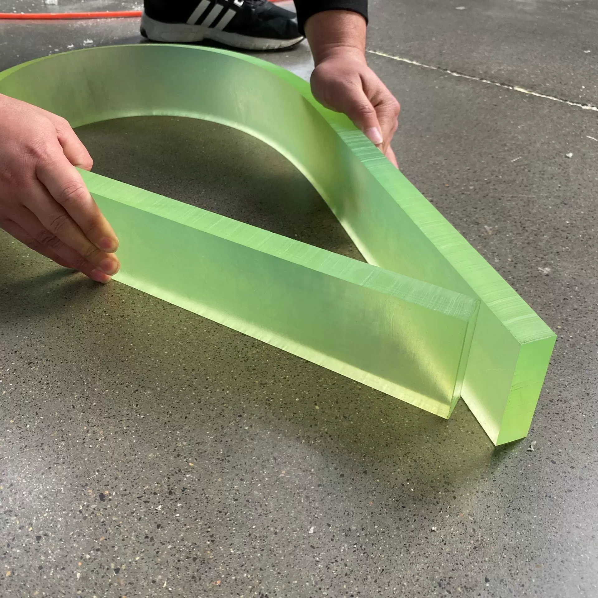 聚氨酯板材多规格裁剪优力板缓冲减震耐油磨高弹力牛筋板防震