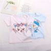 baby clothes summer Thin section Cotton New products Infants 0-3 jacket men and women children Short sleeved T-shirt