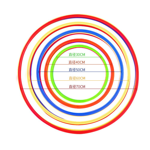 Children and adults sports training agility circle physical fitness ring speed circle sensitive circle jumping grid football equipment